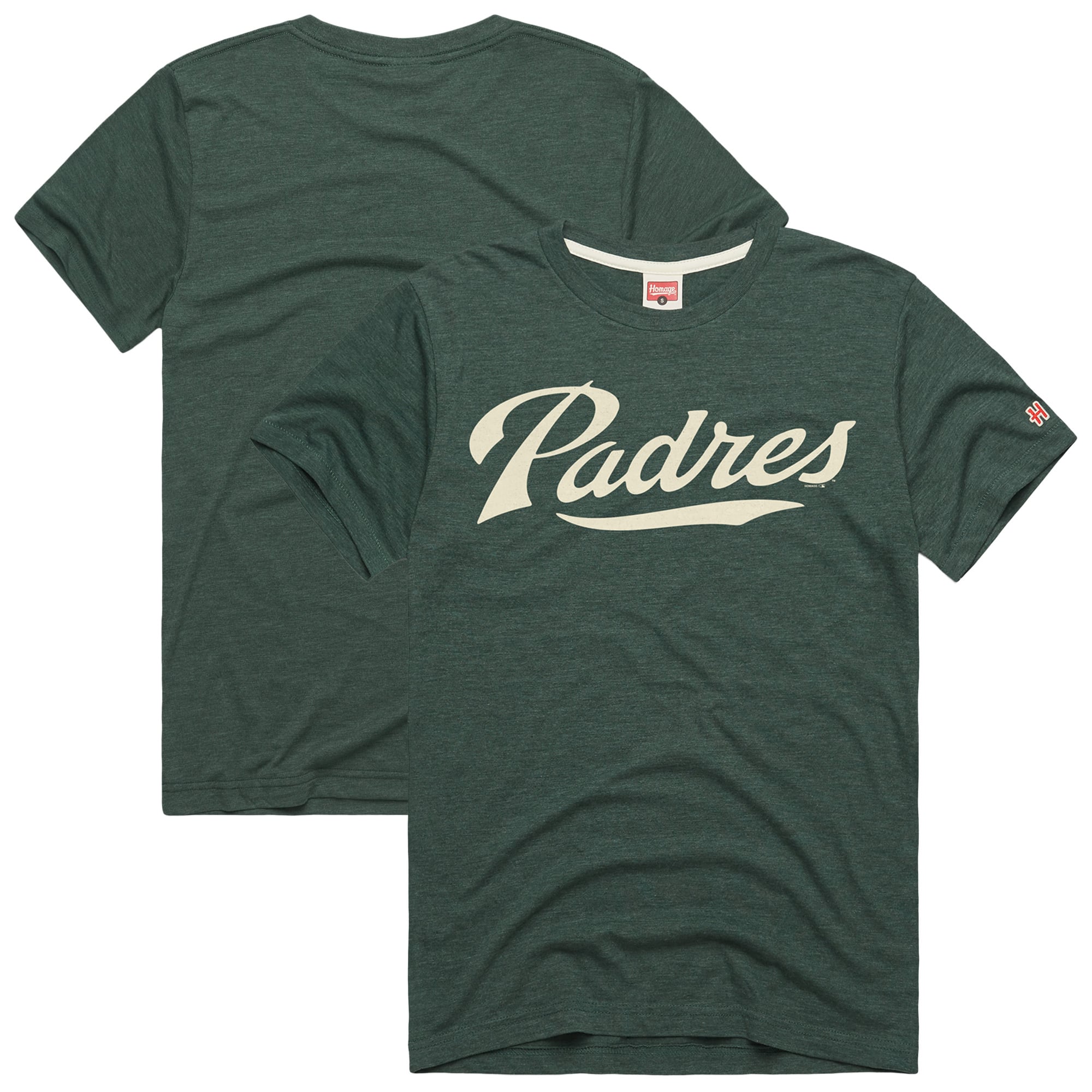T-shirt hommage vert pour homme San Diego Padres Hyper Local Tri-Blend